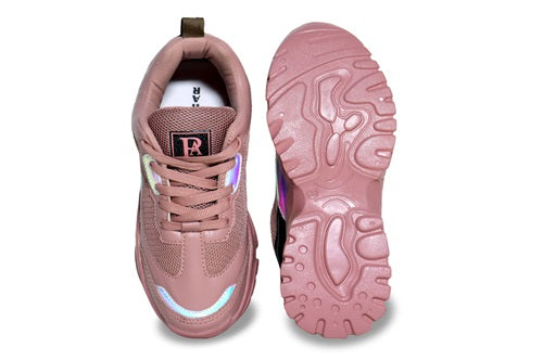 Lightweight Casual Lace-Up Sneaker for Women/Girls