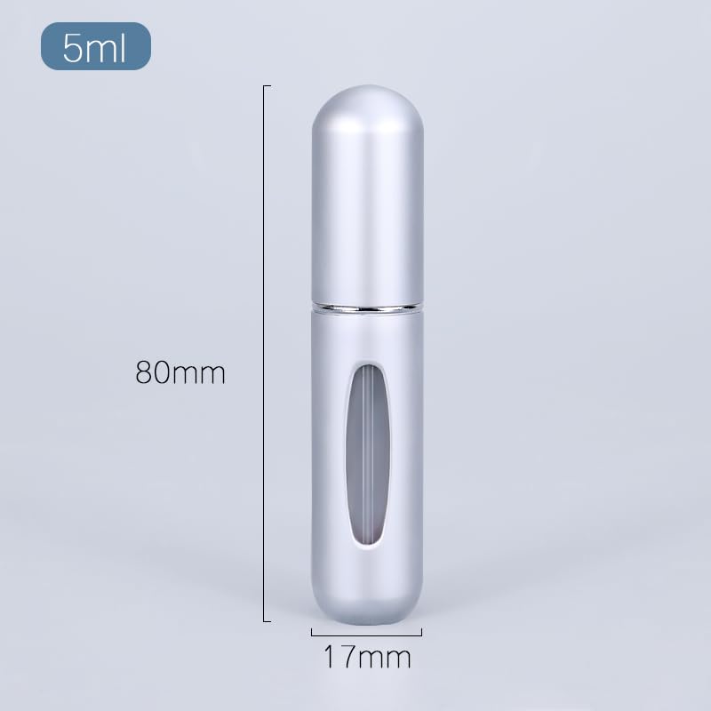 Portable Mini Refillable Perfume Bottle Spray Scent Pump Empty Atomizer Bottle ( Pack of 1 )