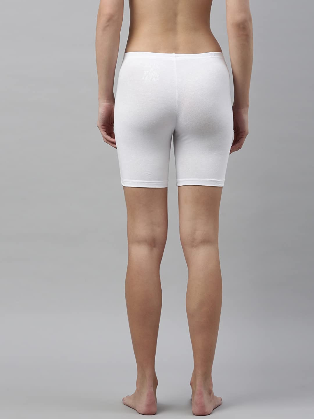 Women's and Girl's Cotton Lycra Short Length Cycling Short Yoga Shorts