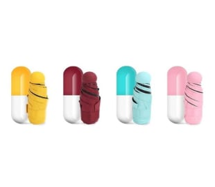 Pocket Umbrella UV Coated Ultra Light Mini Umbrella