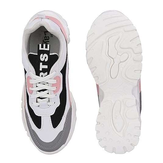Lightweight Casual Lace-Up Sneaker for Women/Girls