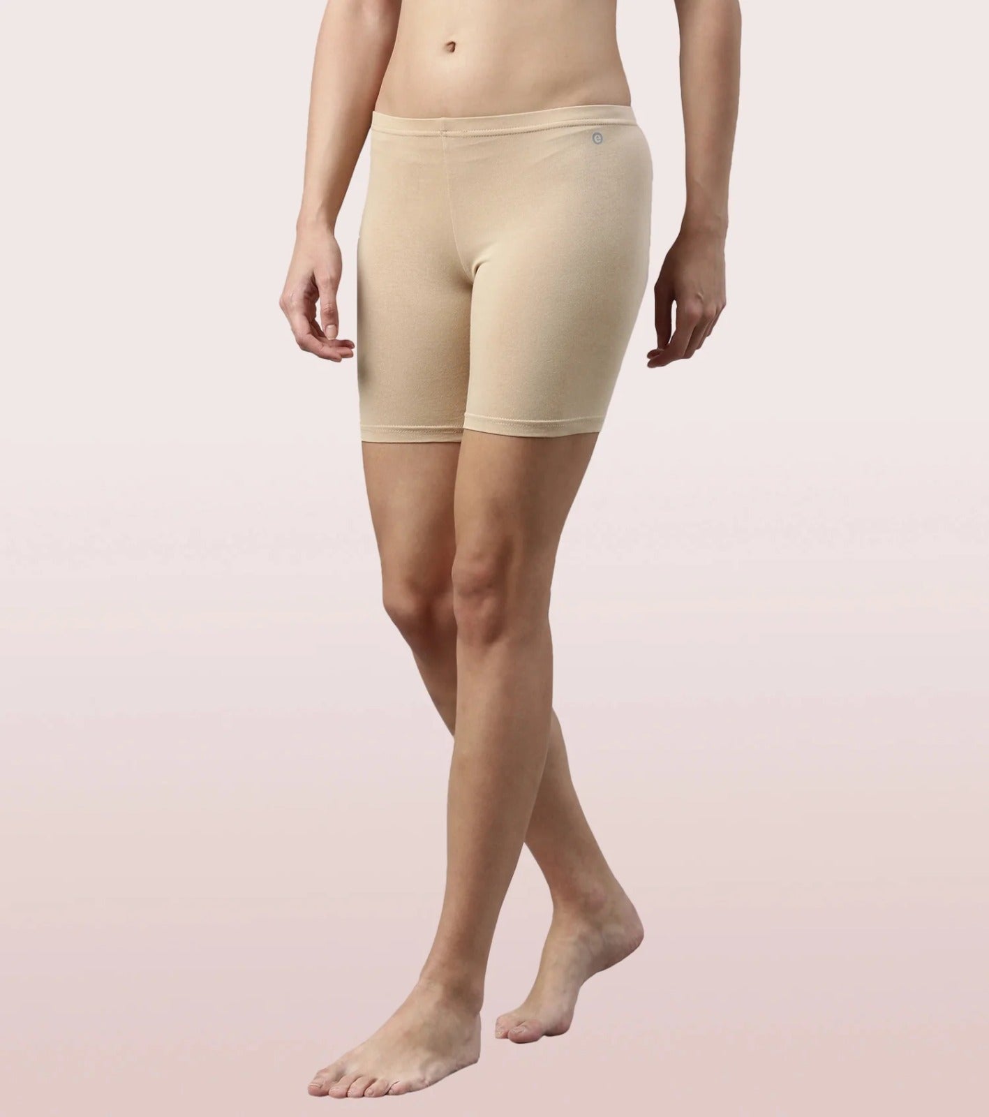 Women's and Girl's Cotton Lycra Short Length Cycling Short Yoga Shorts