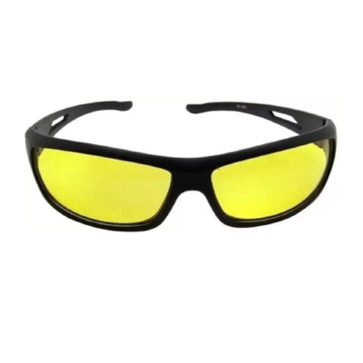 Night Vision Oval Sunglasses (Free Size)  (For Men & Women, Yellow)