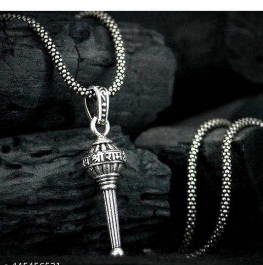 Lord Hanuman With Gada Pendant