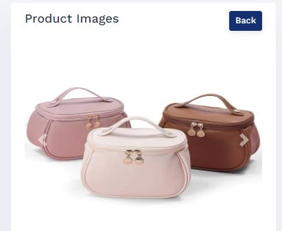 Makeup Bag,Travel Makeup Organizer Bag, Large Capacity Cosmetic Bags