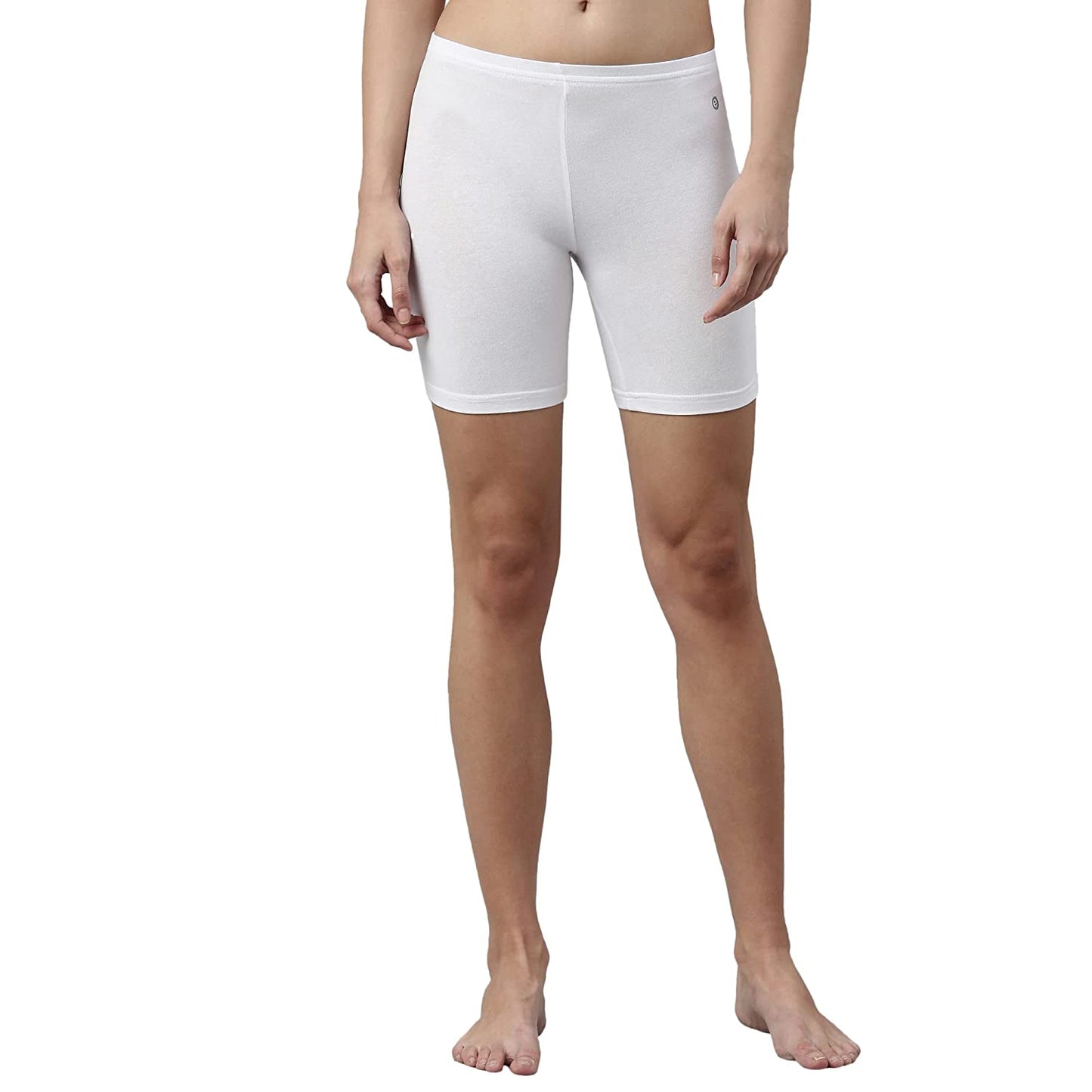 Women's and Girl's Cotton Lycra Short Length Cycling Short Yoga Shorts