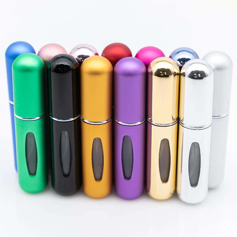 Portable Mini Refillable Perfume Bottle Spray Scent Pump Empty Atomizer Bottle ( Pack of 1 )