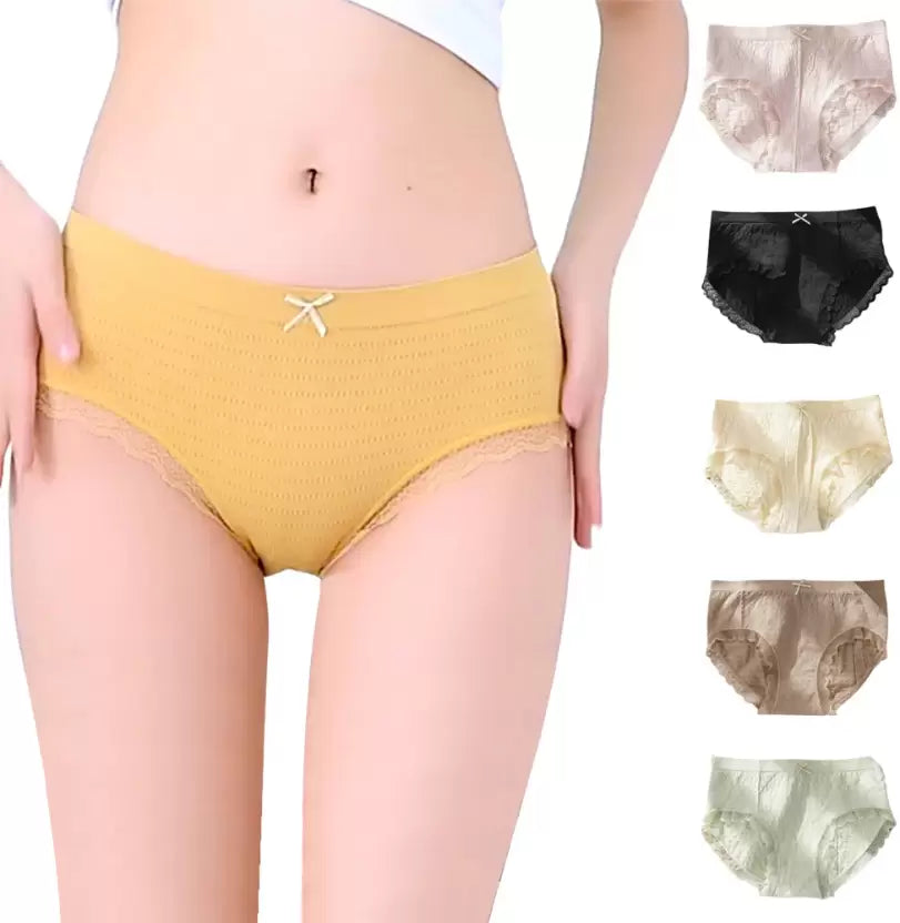 Women Bikini Multicolor Panty (Pack of 1)