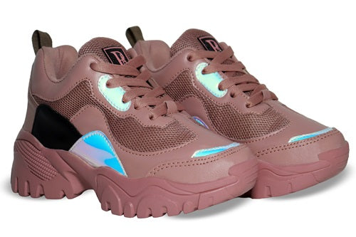 Lightweight Casual Lace-Up Sneaker for Women/Girls